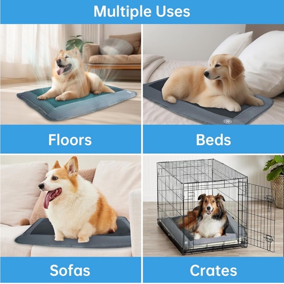 Electric⚡️ Non-Slip & Auto Power Off 3 Airflow Levels Cooling❄️Mat for Dogs🐕 - Picture 5 of 8